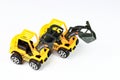 Yellow cheap plastic construction Truck toys.