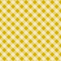 Yellow checkered seamless pattern