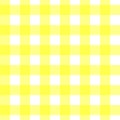 Yellow checkered vintage seamless pattern