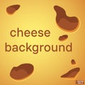 Yellow cheesy background