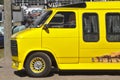 Yellow Chevy Van