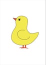 Yellow chicken Royalty Free Stock Photo