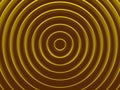 Yellow circles. Gold abstract background.