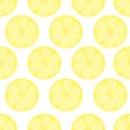 Yellow citrus seamless background, fashionable, simple vector lemon background, fresh summer vitamin