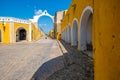 The yellow city of Izamal in Yucatan, Mexico Royalty Free Stock Photo