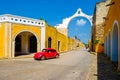 The yellow city of Izamal in Yucatan, Mexico Royalty Free Stock Photo