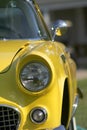 Yellow Classic Car Royalty Free Stock Photo