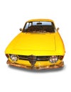 Yellow Classic Sport Car