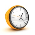 Yellow clock