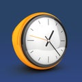 Yellow clock