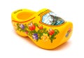 Yellow clog Royalty Free Stock Photo