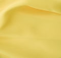 Yellow Cloth Background with details Royalty Free Stock Photo