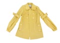 Yellow coat Royalty Free Stock Photo
