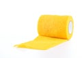 Yellow Coban, Bandage Wrap Royalty Free Stock Photo