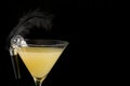 Yellow cocktail Royalty Free Stock Photo