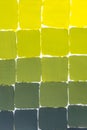 Yellow color chart Royalty Free Stock Photo