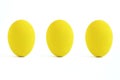 yellow color paint eggs