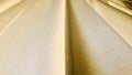 Yellow curtain texture and background. low angle view. Royalty Free Stock Photo
