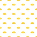 Yellow condom pattern seamless vector