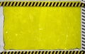 Yellow Construction Backdrop