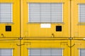 Yellow container Royalty Free Stock Photo