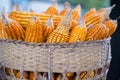 Yellow corn Basket