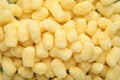 Yellow corn sticks close-up. Backgrounds and textures Royalty Free Stock Photo