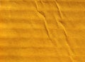 yellow corrugated cardboard texture background