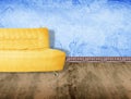 Yellow couch