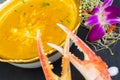 Yellow Crab Curry Royalty Free Stock Photo
