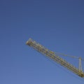 Yellow crane Royalty Free Stock Photo