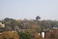 Yellow Crane Tower, Landmarks in Wuhan city, Hubei Provence, China Royalty Free Stock Photo