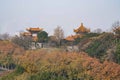 Yellow Crane Tower, Landmarks in Wuhan city, Hubei Provence, China Royalty Free Stock Photo