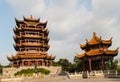 Yellow Crane Tower temple in China