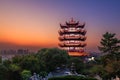Yellow Crane Tower in Wuhan, China Royalty Free Stock Photo