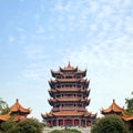 Yellow Crane Tower Wuhan China Royalty Free Stock Photo