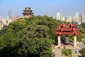 Yellow Crane tower in Wuhan city