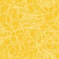 Yellow crayon line background template