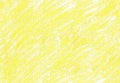 Yellow crayon strokes texture seamless background, wax pastel of yellow color, hand drawn on paper