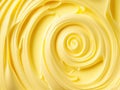 yellow cream or cosmetic texture