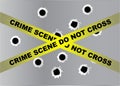 Yellow crime scene tape
