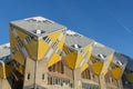 Yellow cube houses Rotterdam Royalty Free Stock Photo