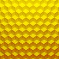 Yellow cubes Royalty Free Stock Photo