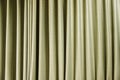 Yellow curtain, abstract texture for background. Royalty Free Stock Photo