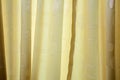 Yellow Curtain Texture Royalty Free Stock Photo