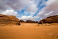 Desert in the Saudi Arabia Royalty Free Stock Photo