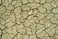 Yellow desert soil surface Royalty Free Stock Photo