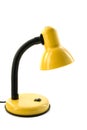 Yellow desk lamp Royalty Free Stock Photo