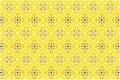 Yellow diamond background vector seamless design pattern Royalty Free Stock Photo