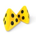 Yellow dices